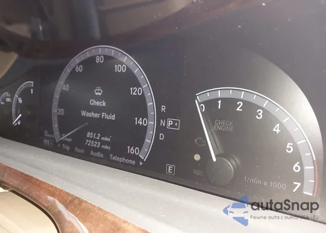 2011 Mercedes-Benz S 600 from USA, damaged, VIN WDDNG7GB9BA416438